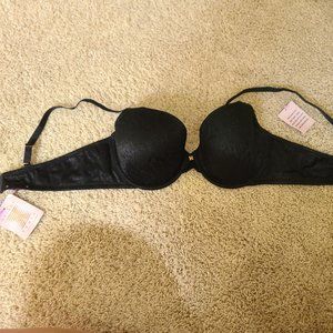 Savage Fenty Snake Lace T-Shirt Bra Black 38C